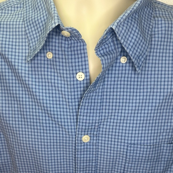 Gap men’s 2 ply poplin shirt size large 100%cotton 80’s button down collar - Picture 2 of 4